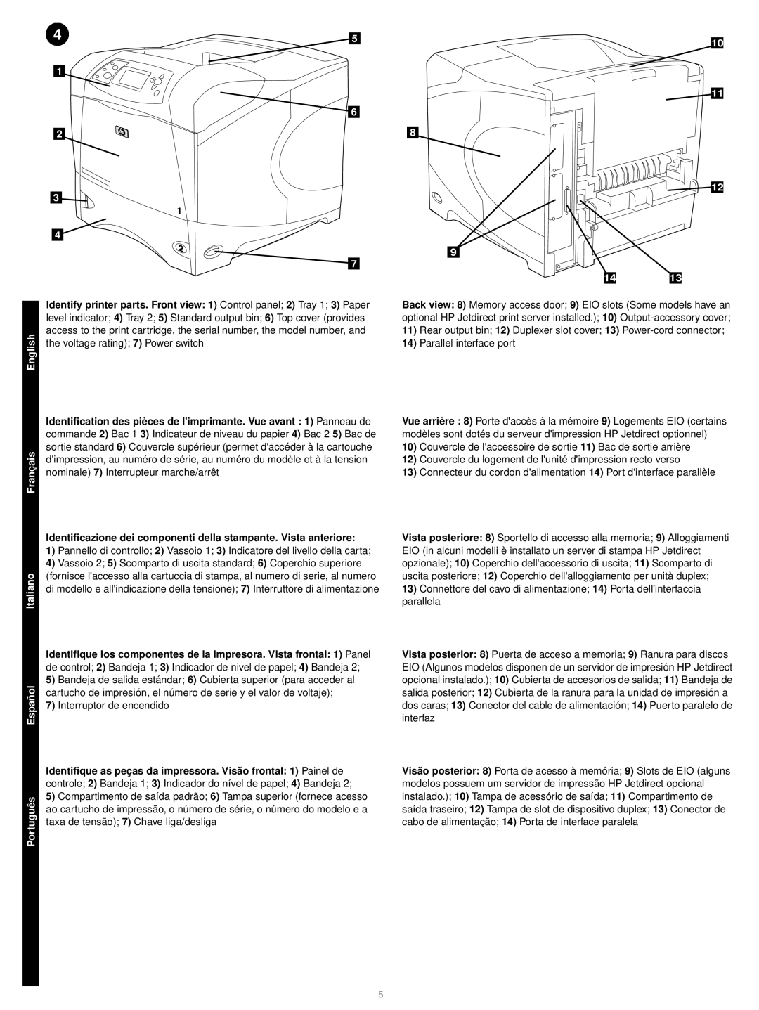 HP 4200 manual English 