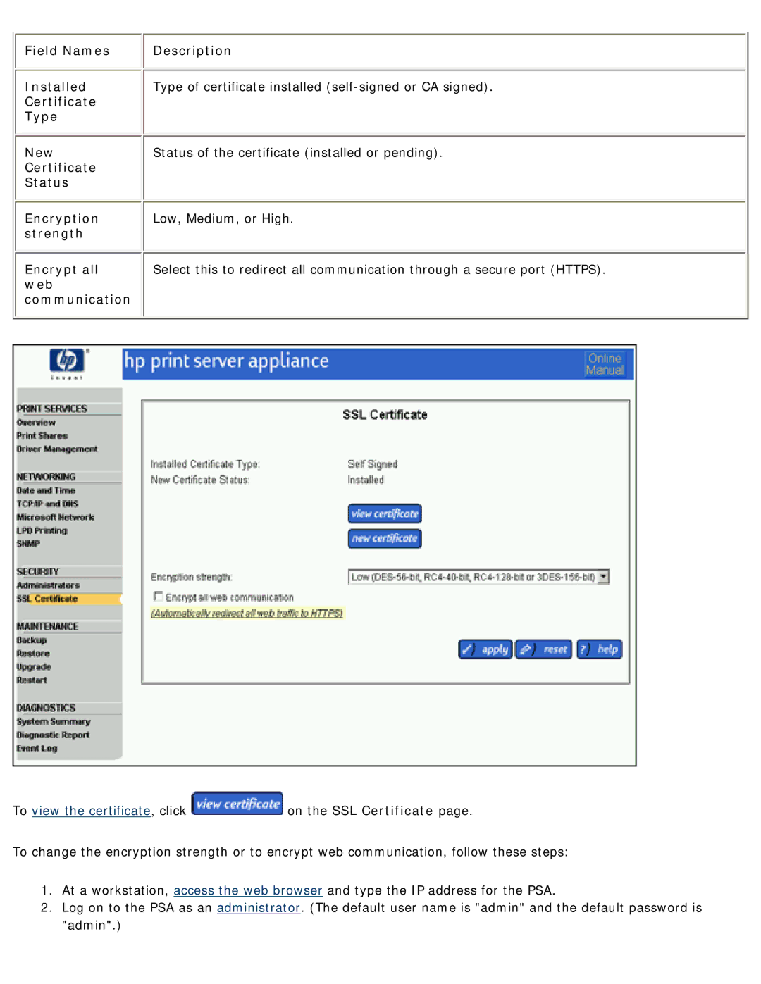 HP 4250 manual 