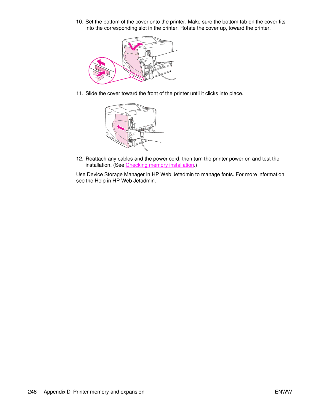 HP 4250/4350 manual Enww 