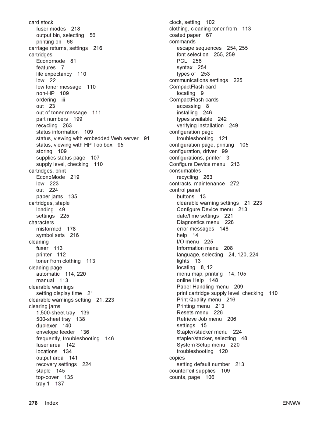 HP 4250/4350 manual Pcl 