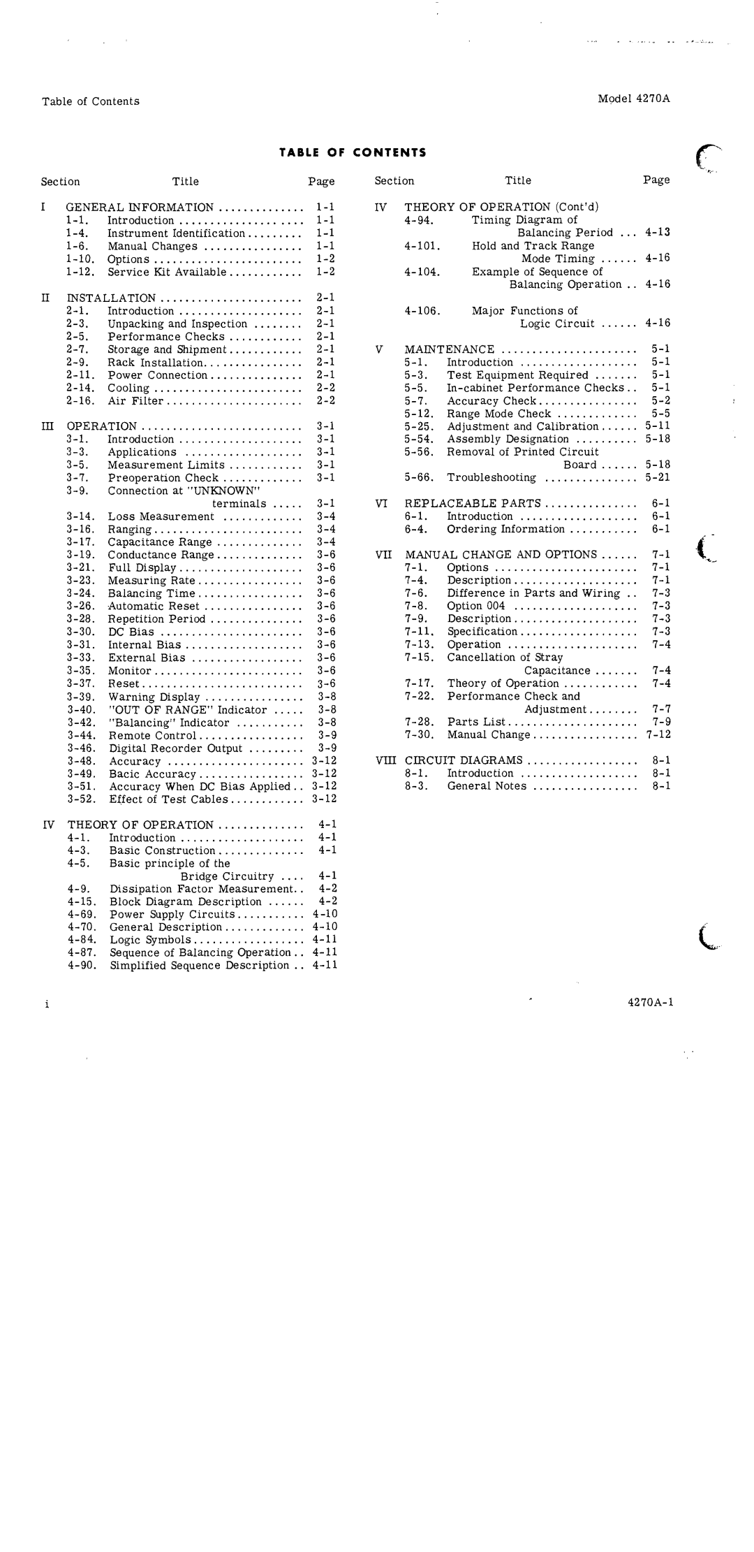 HP 4270A manual 