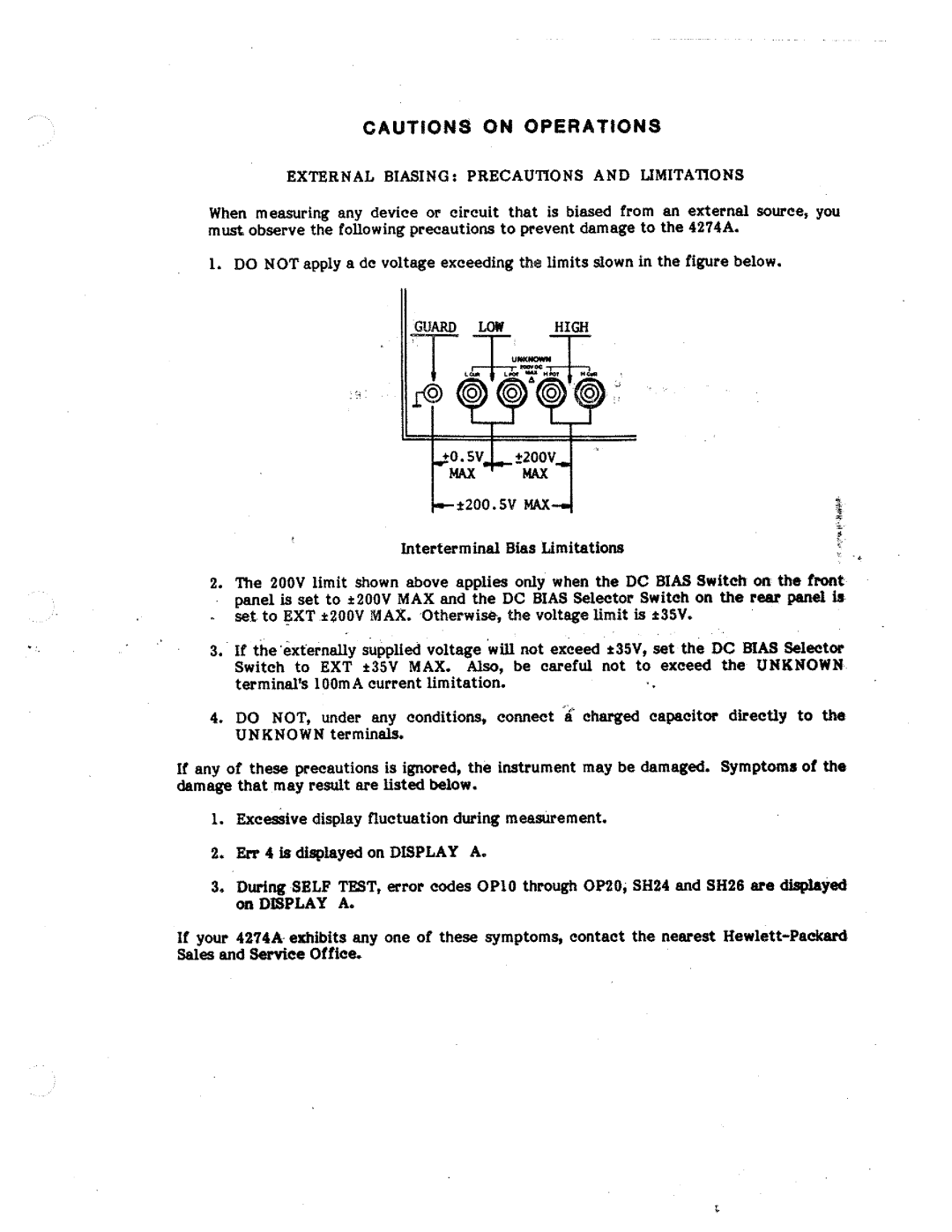 HP 4274A manual 