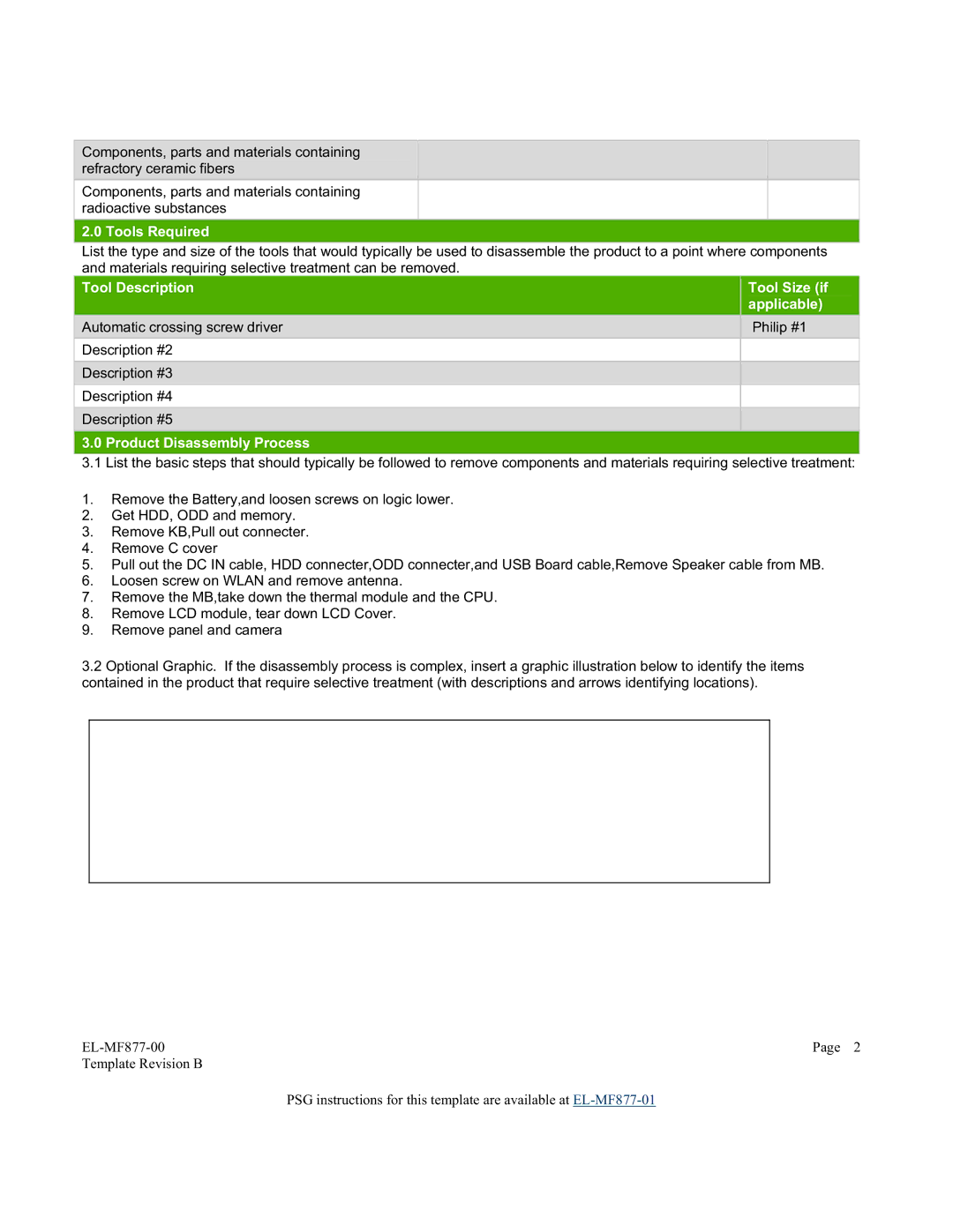 HP 431 manual Tools Required 