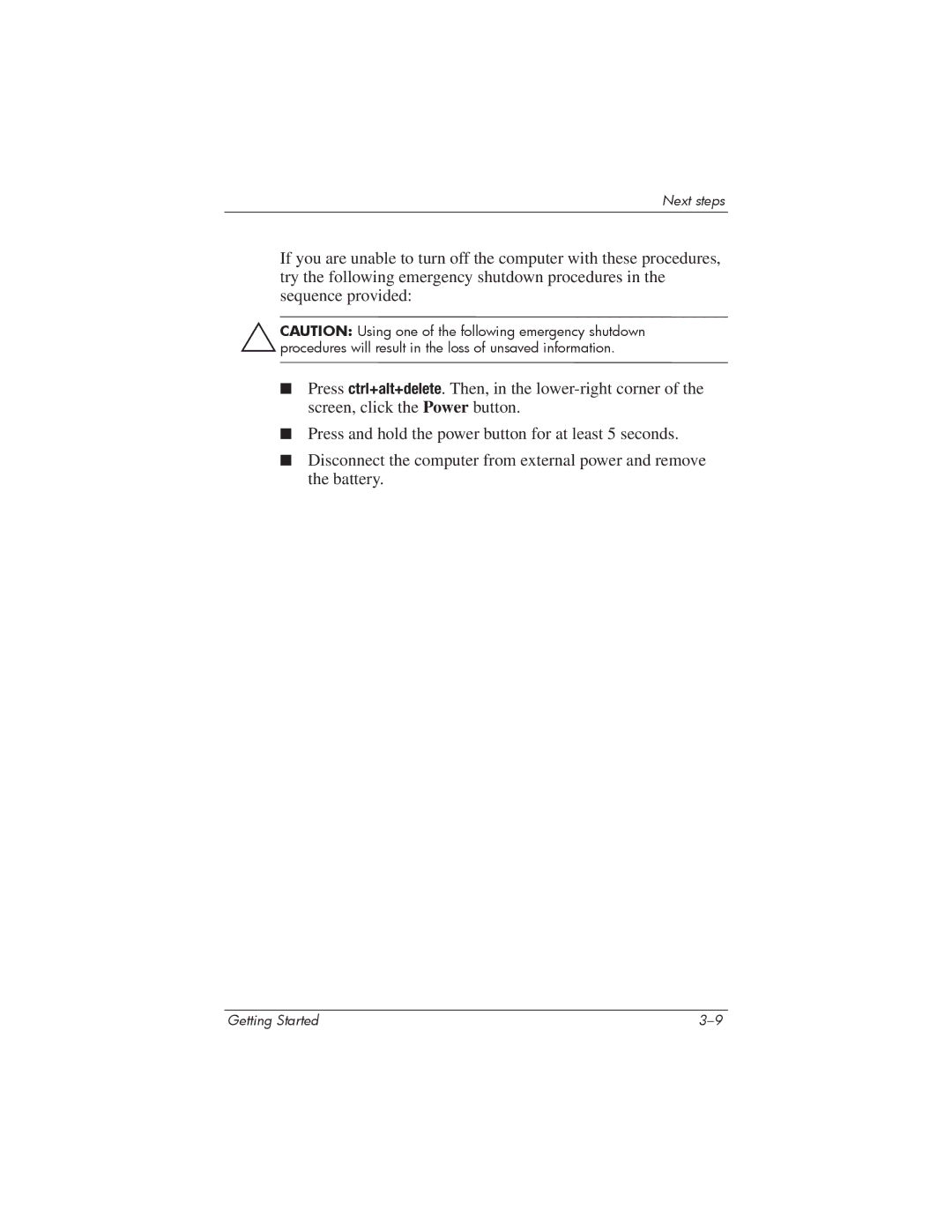 HP 435816-001 manual Next steps 