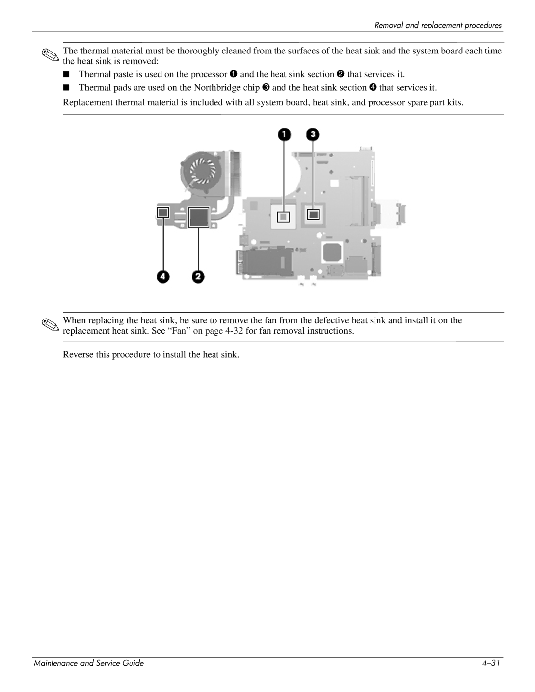 HP 4410t Mobile manual Removal and replacement procedures 