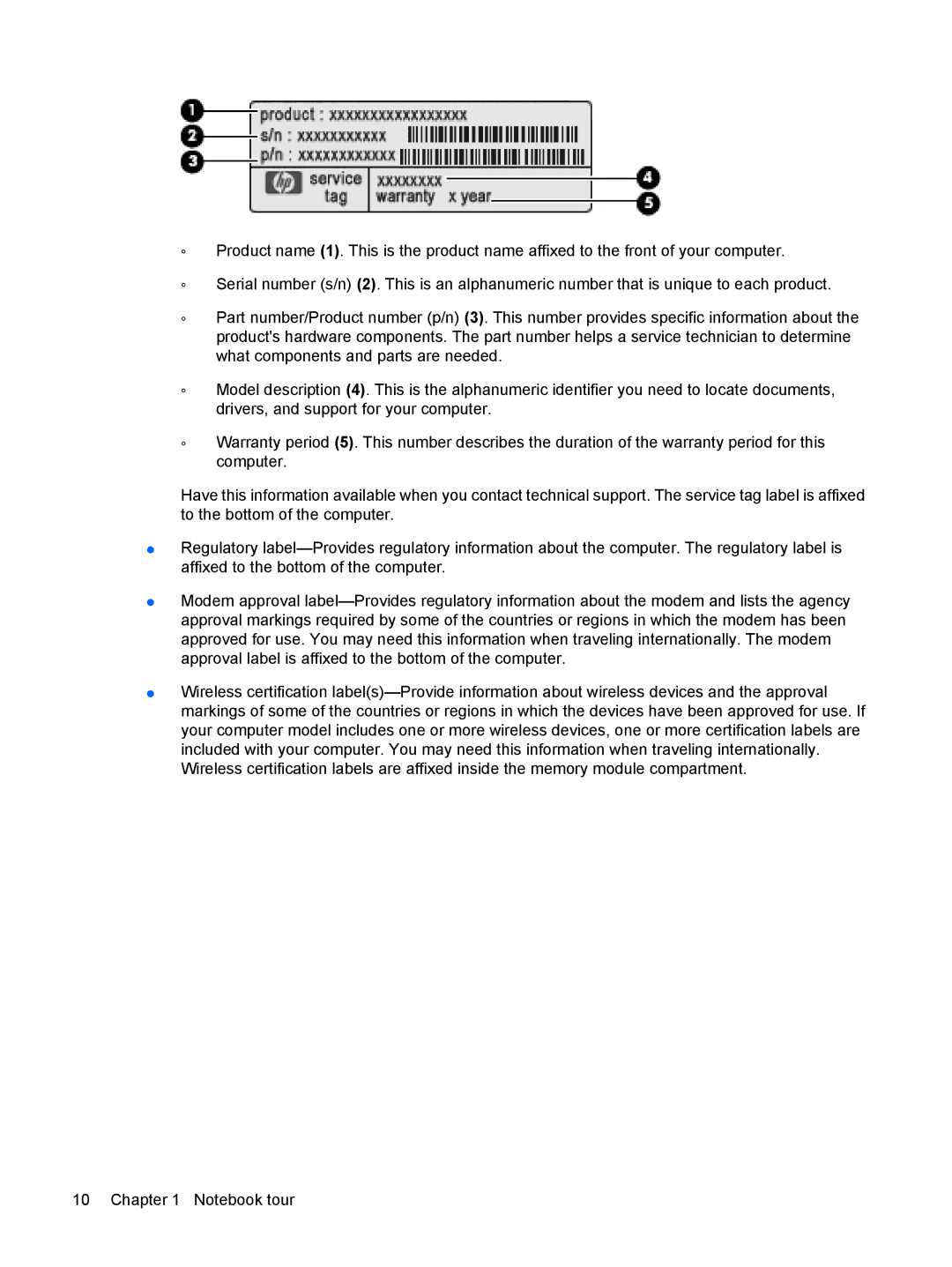 HP 4410t Mobile manual 