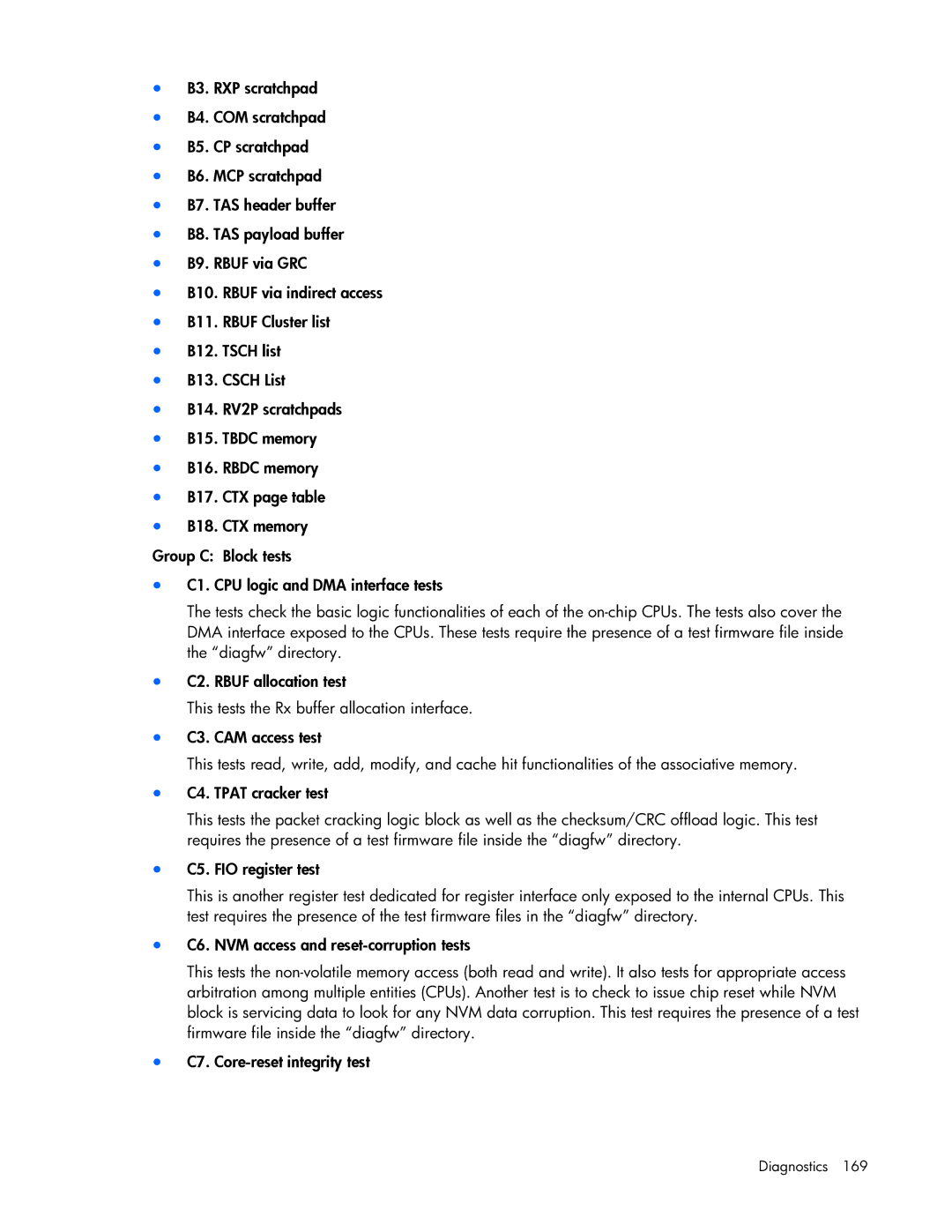 HP 441877-00B manual Diagnostics 