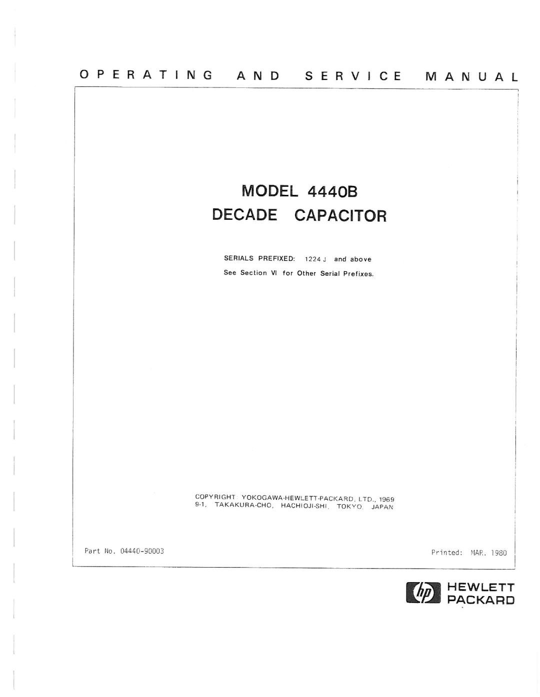 HP 4440b manual 