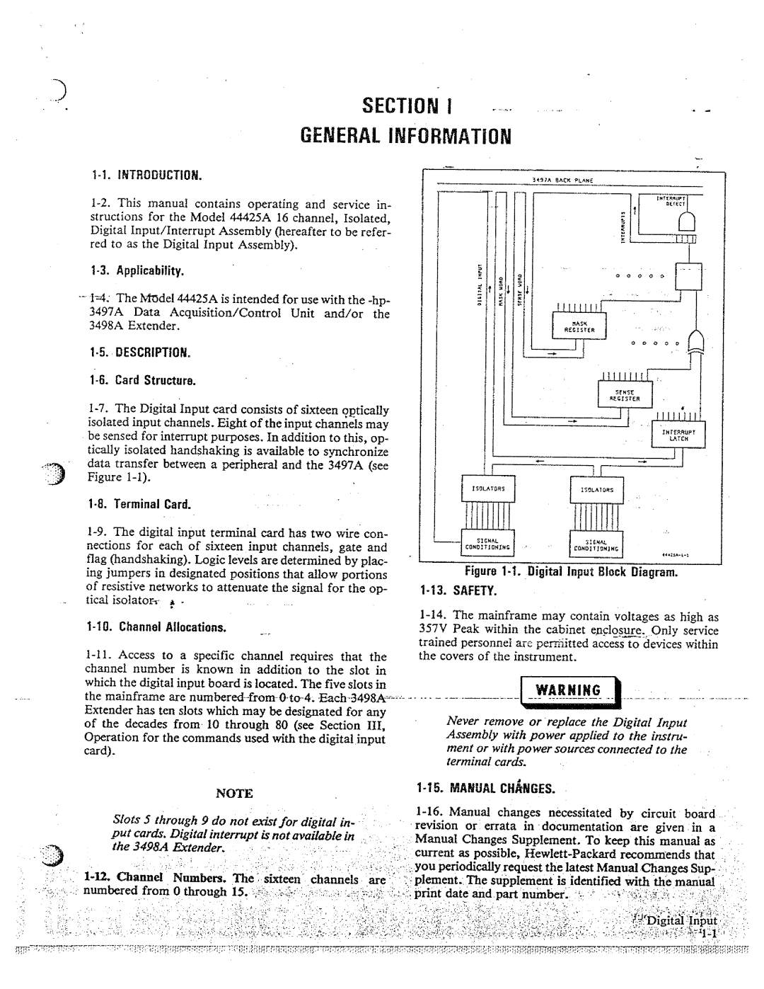 HP 44425A manual 