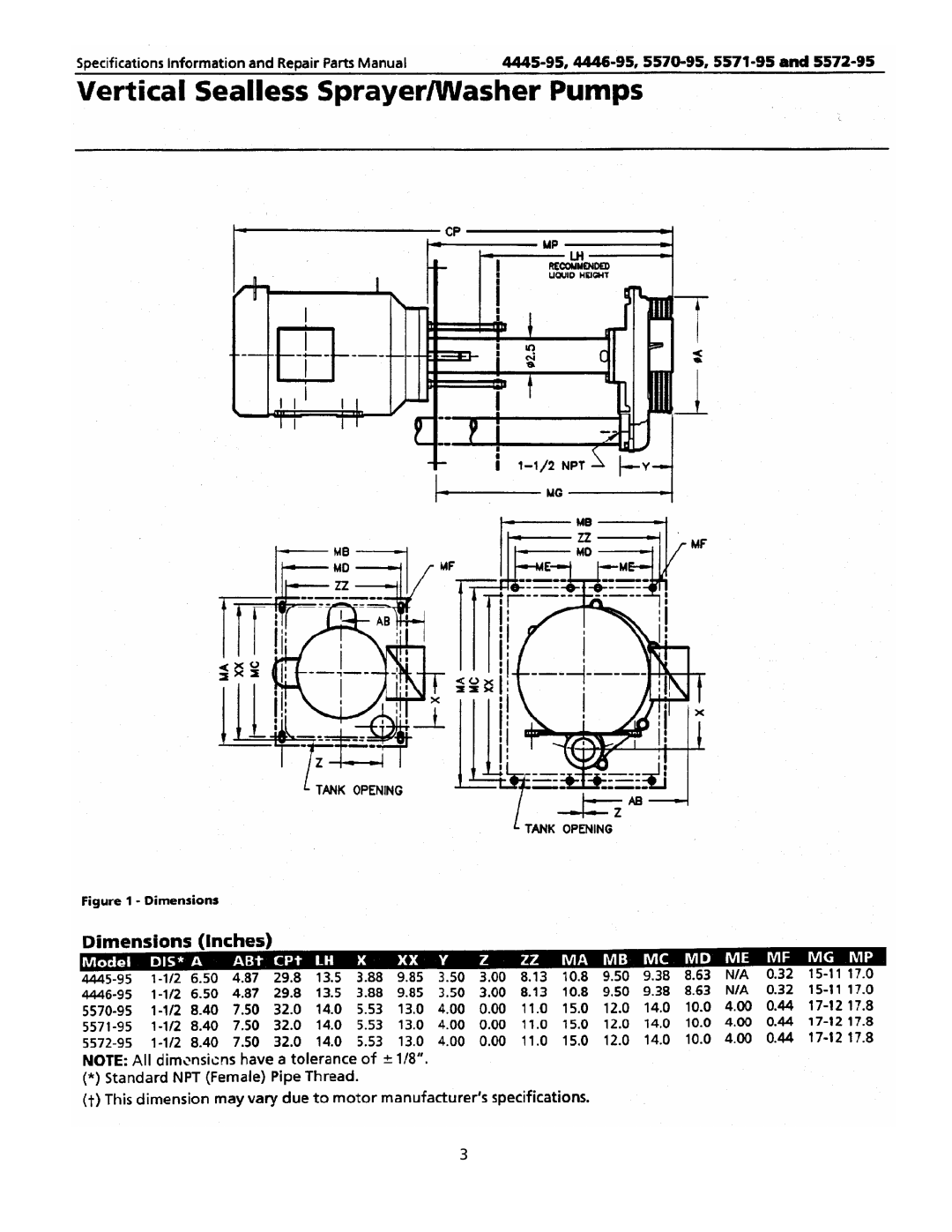 HP 4445-95 manual 