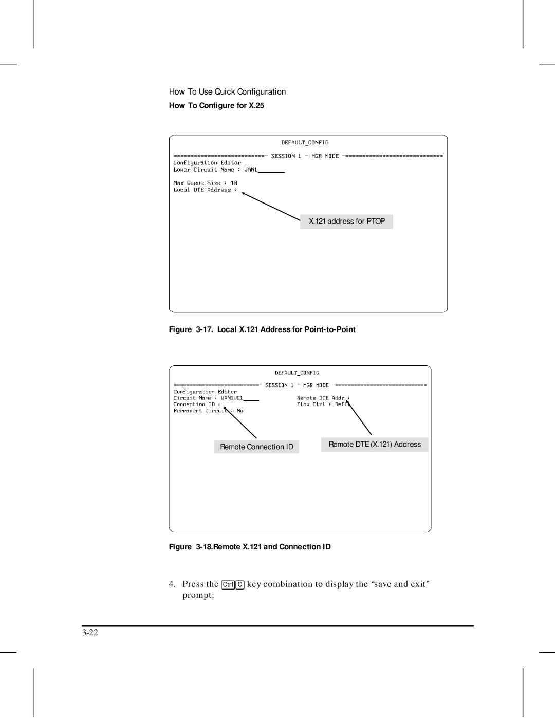 HP 445 manual Local X.121 Address for Point-to-Point 