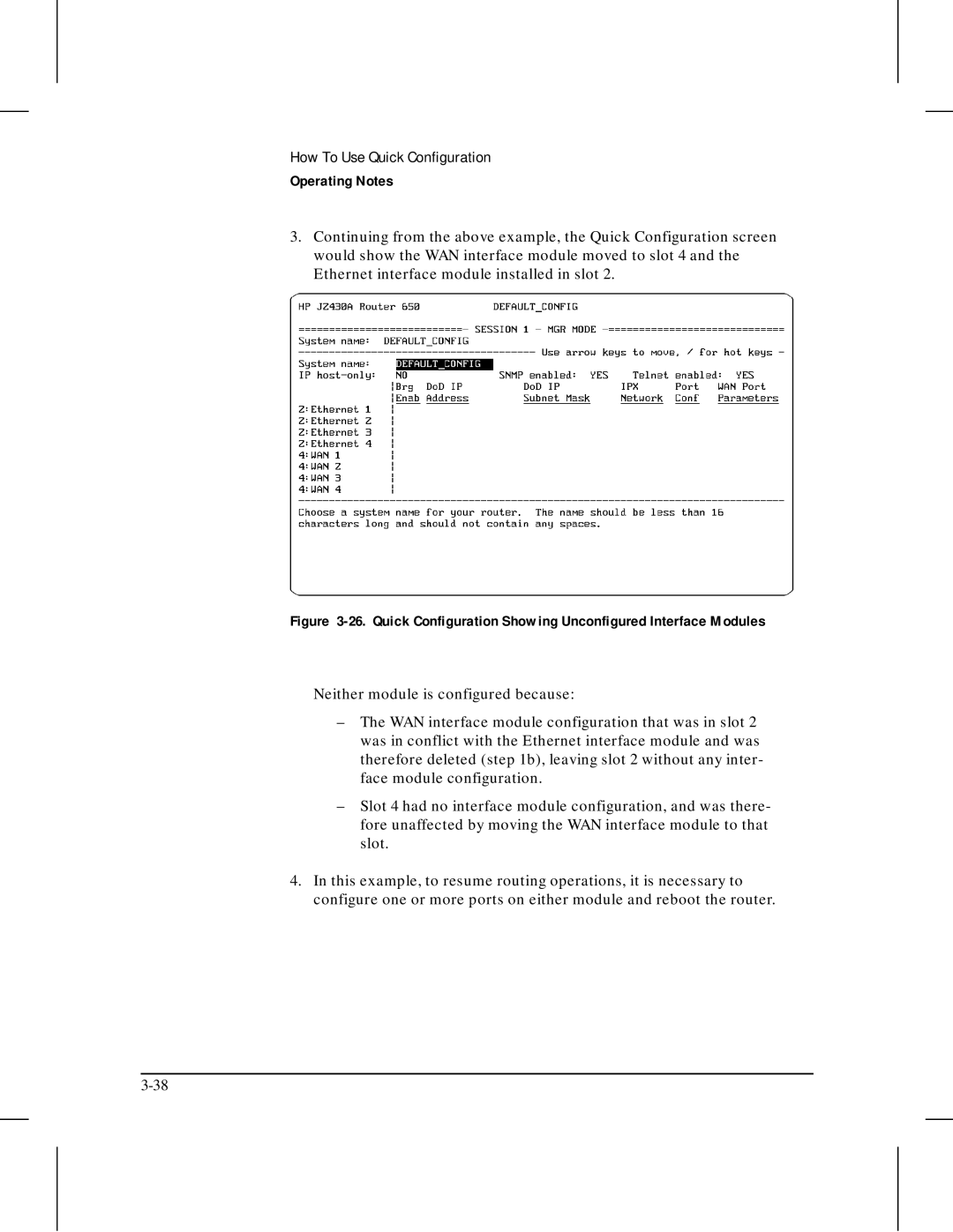 HP 445 manual Operating Notes 