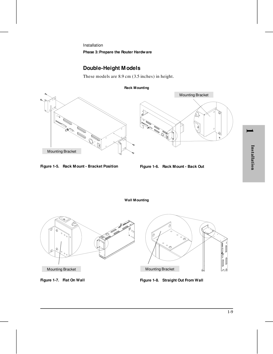 HP 445 manual Double-Height Models, These models are 8.9 cm 3.5 inches in height 