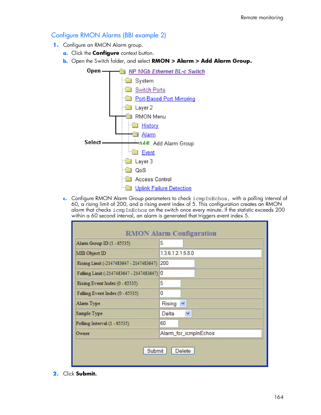 HP 445946-001 manual 164 