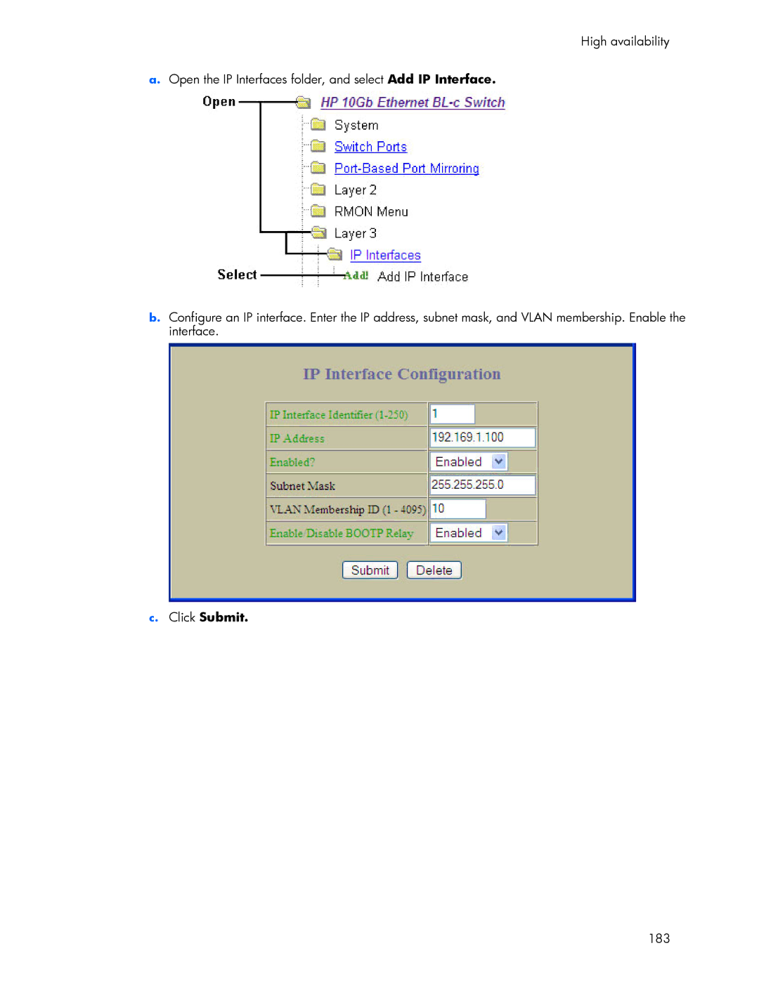 HP 445946-001 manual 183 