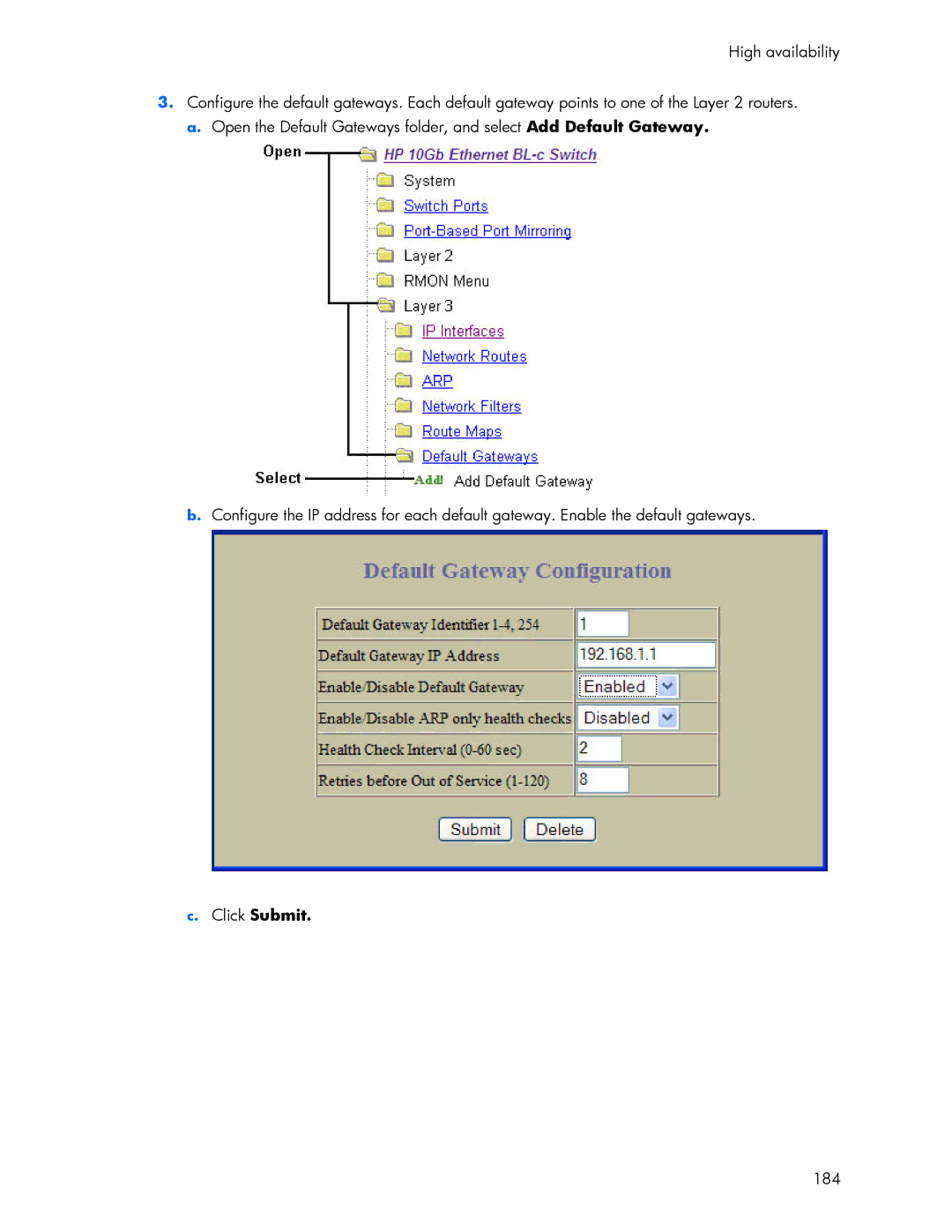 HP 445946-001 manual 184 