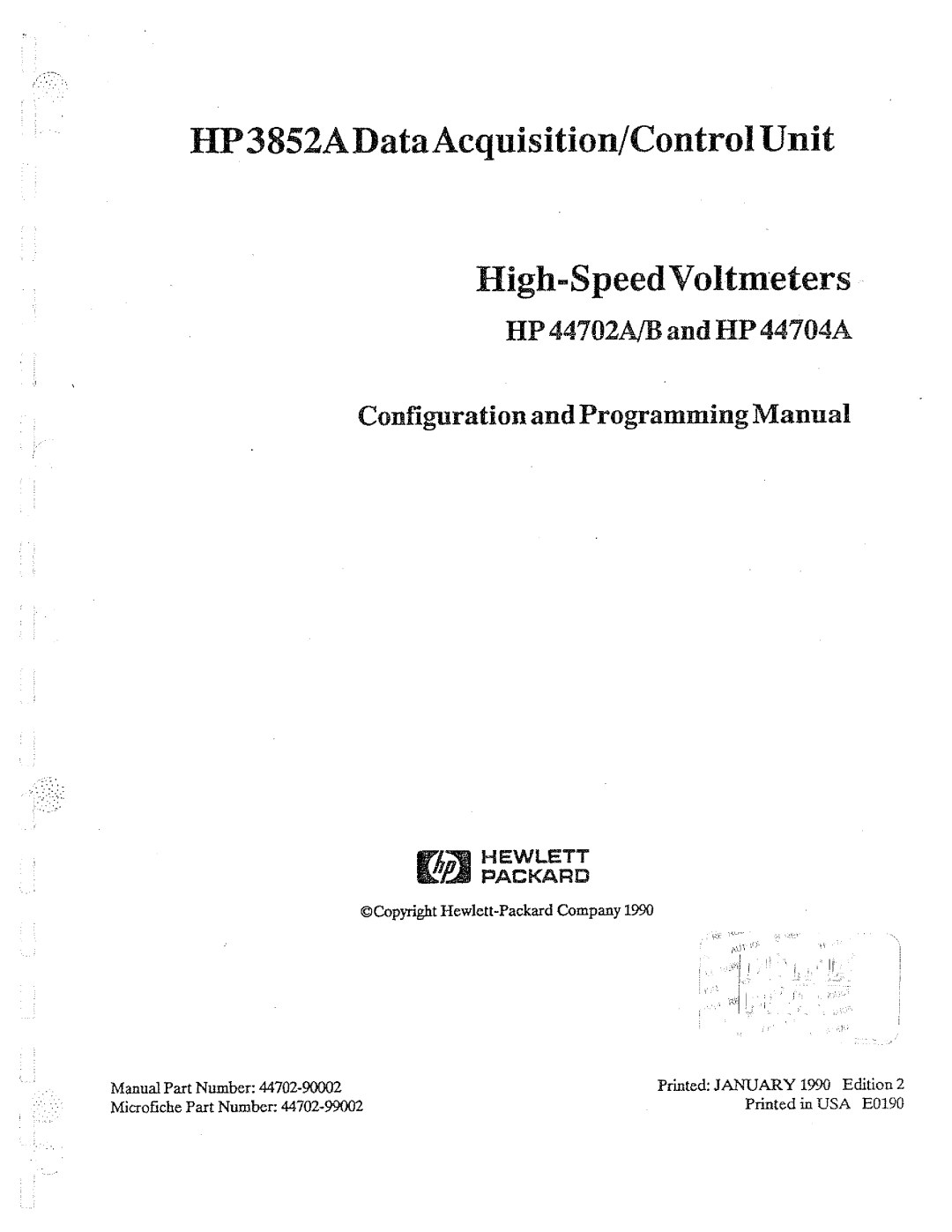 HP 44702A, 44704A, B manual 