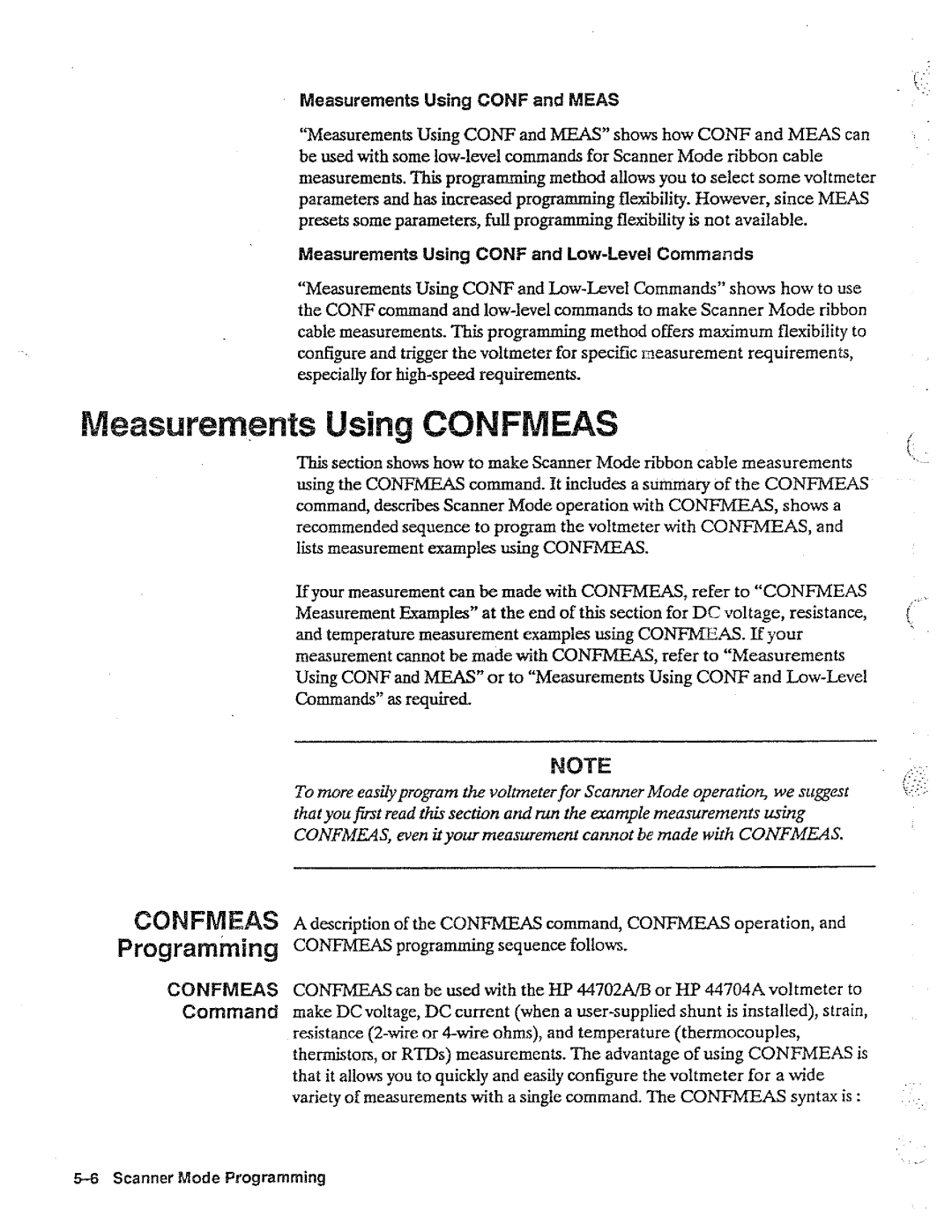 HP 44704A, 44702A, B manual 