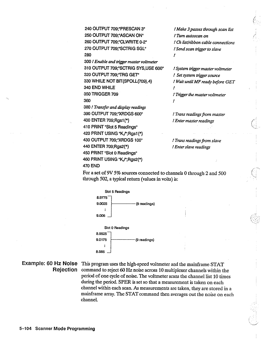 HP B, 44704A, 44702A manual 