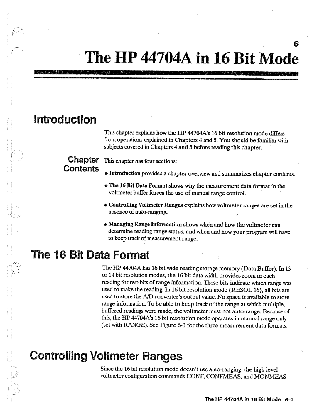 HP B, 44704A, 44702A manual 