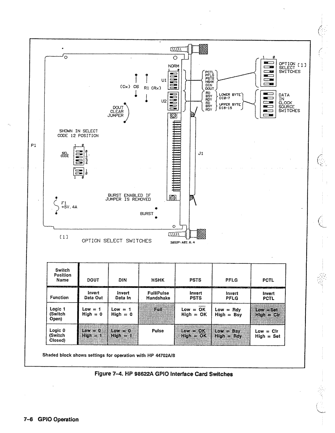 HP B, 44704A, 44702A manual 