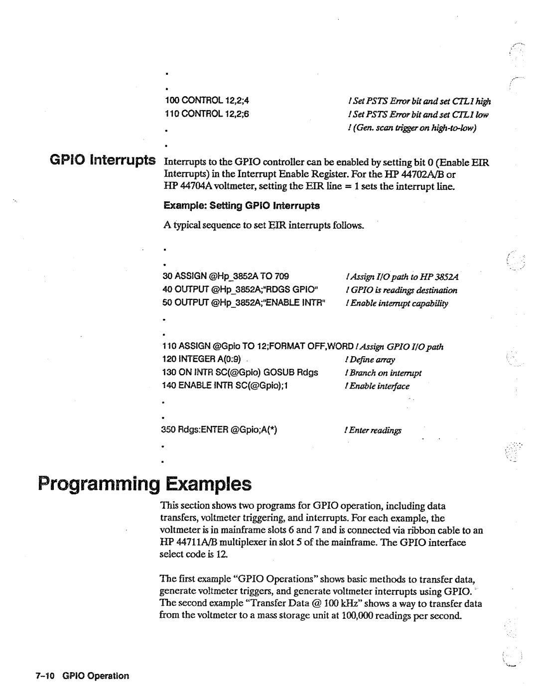 HP 44704A, 44702A, B manual 