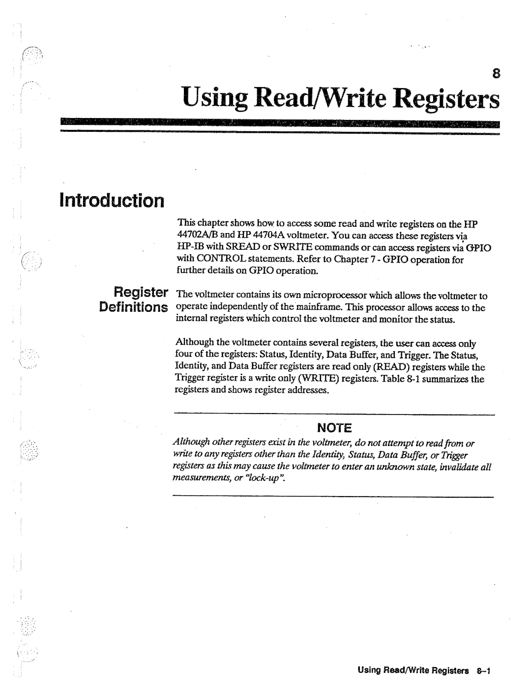 HP 44704A, 44702A, B manual 