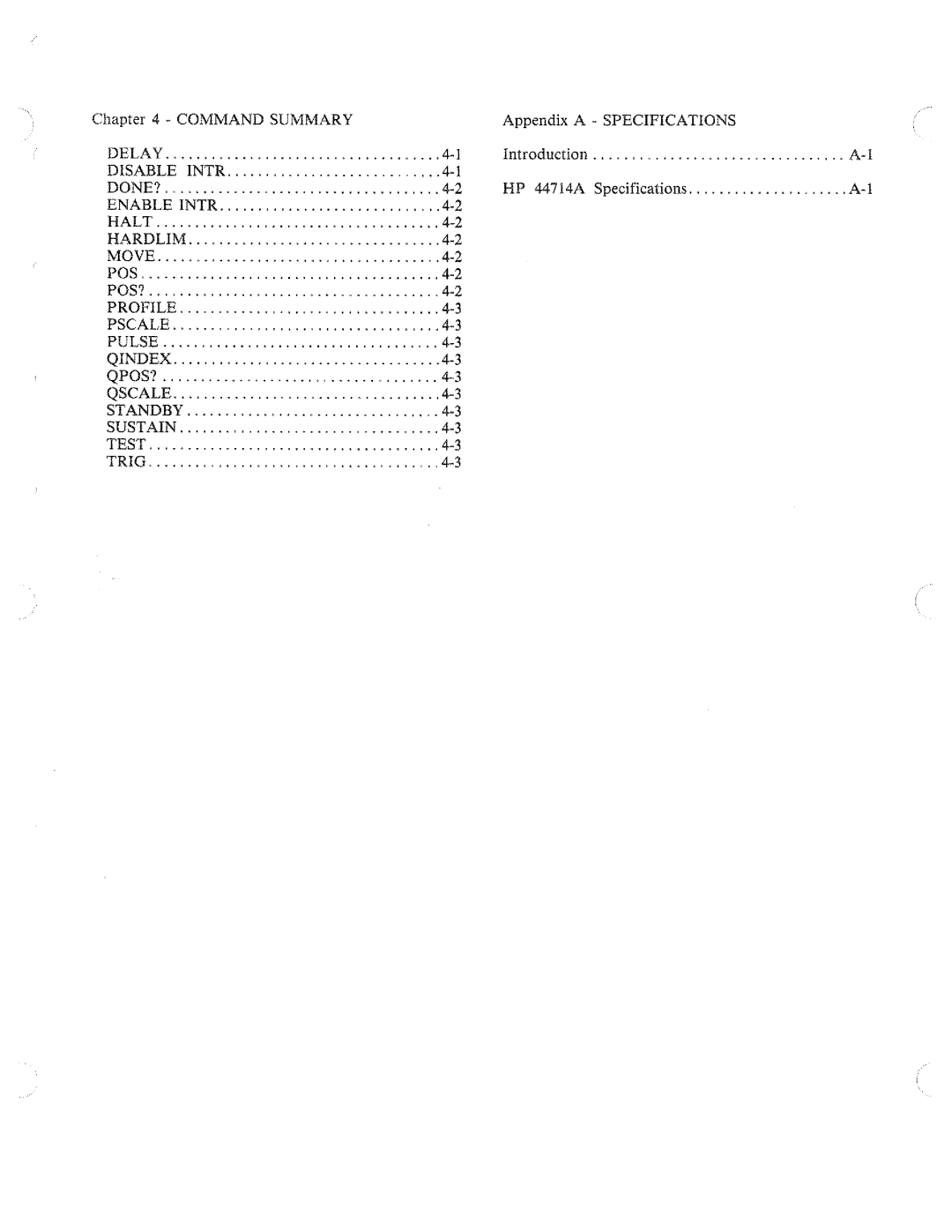 HP 44714A manual 