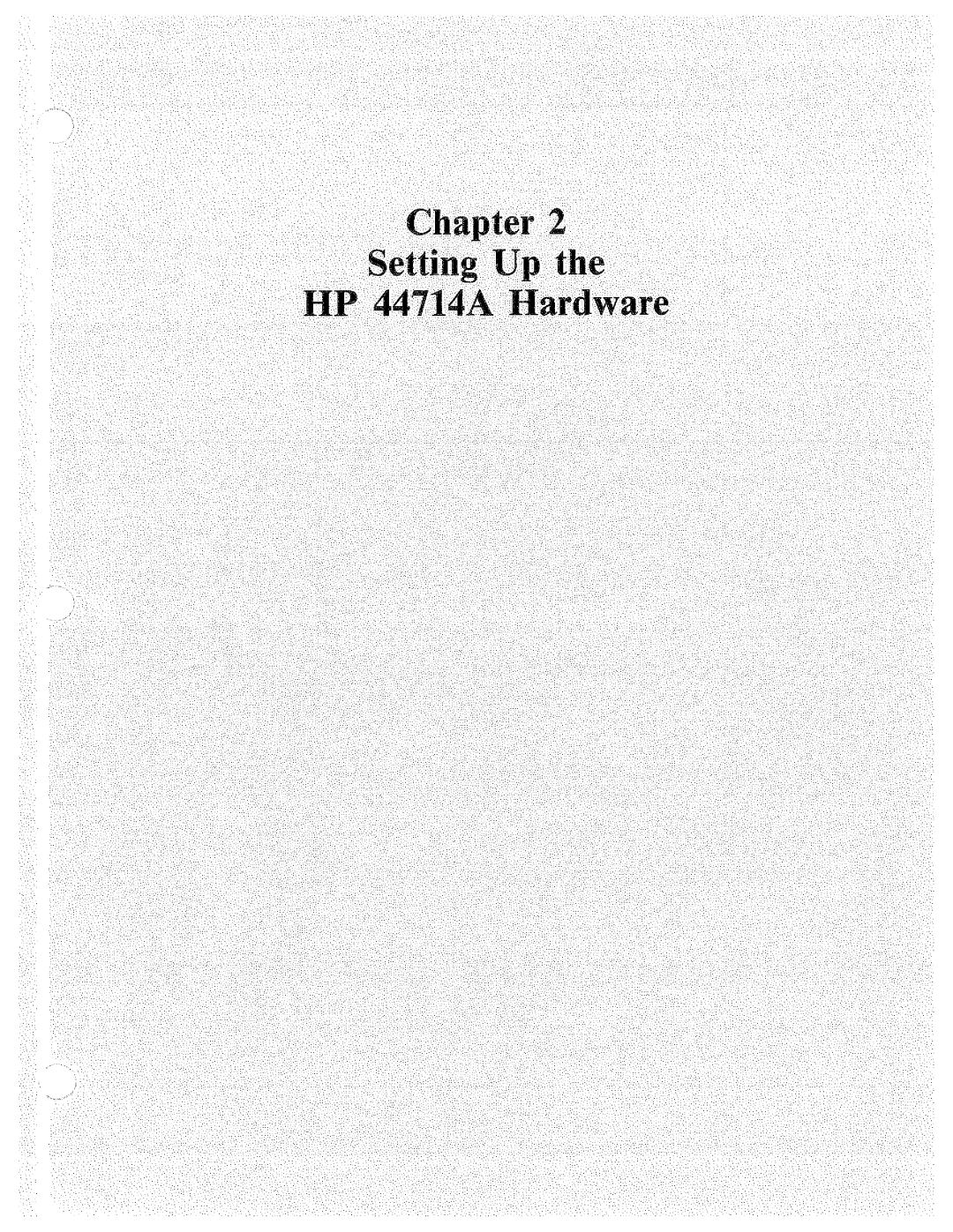 HP 44714A manual 