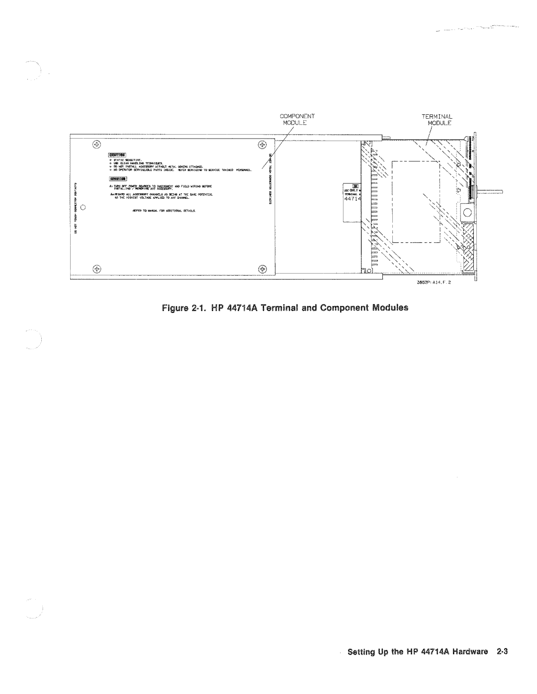 HP 44714A manual 