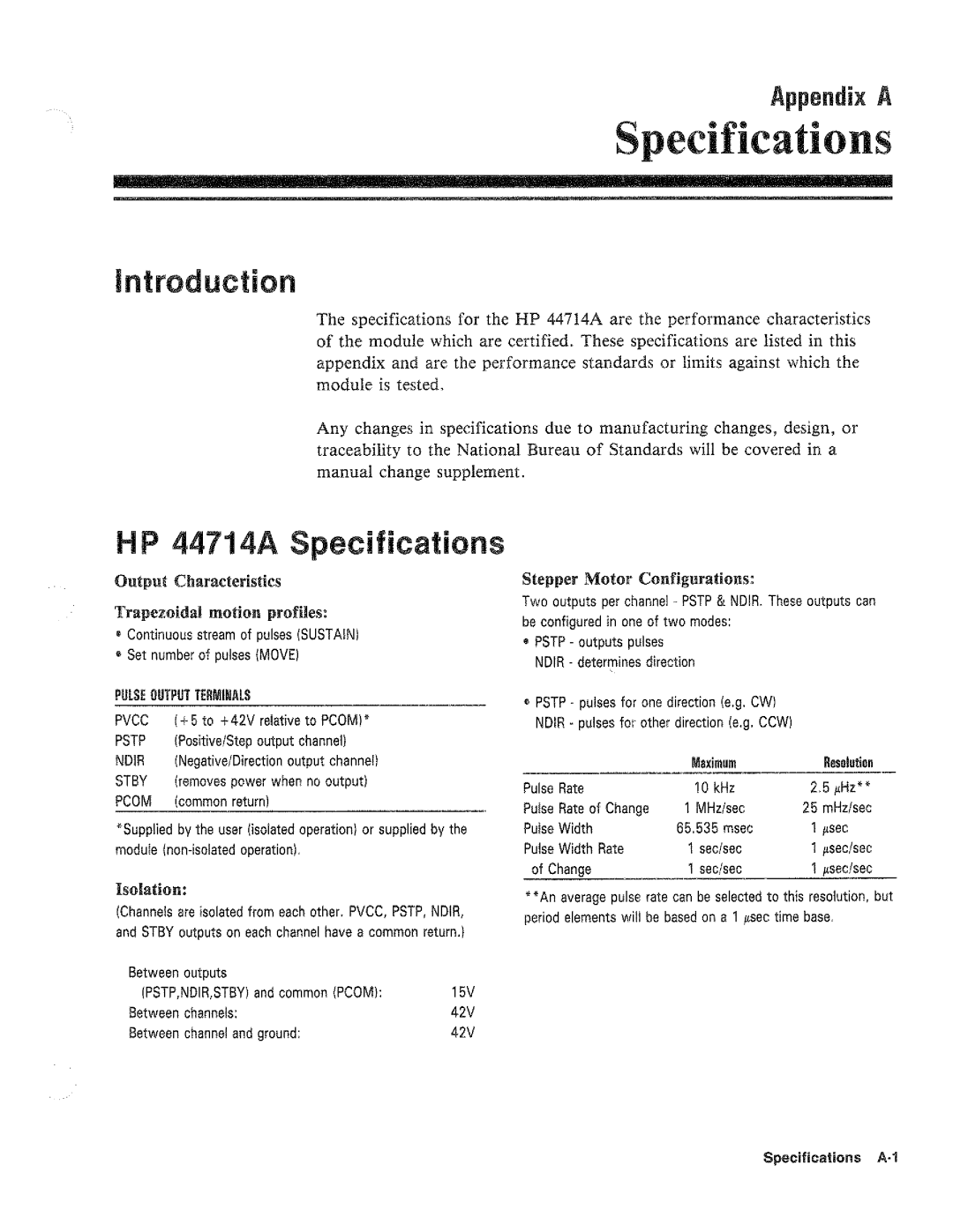 HP 44714A manual 