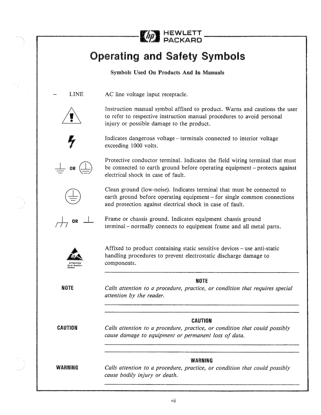 HP 44714A manual 