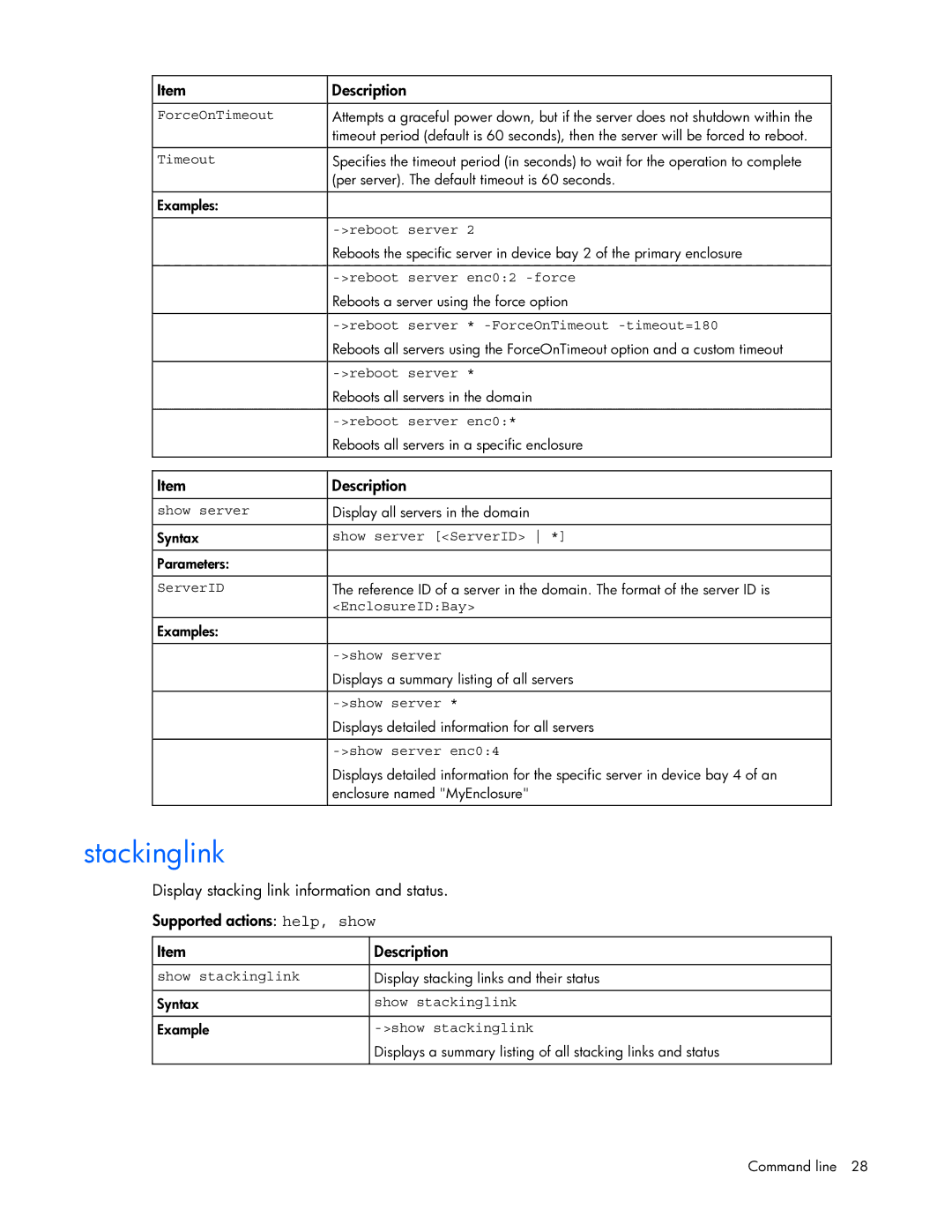 HP 449298-001 manual Stackinglink 