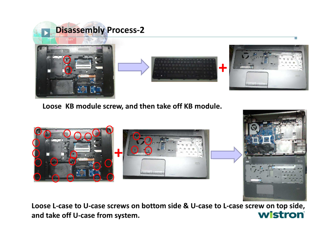 HP 450 G1 manual Disassembly Process-2 