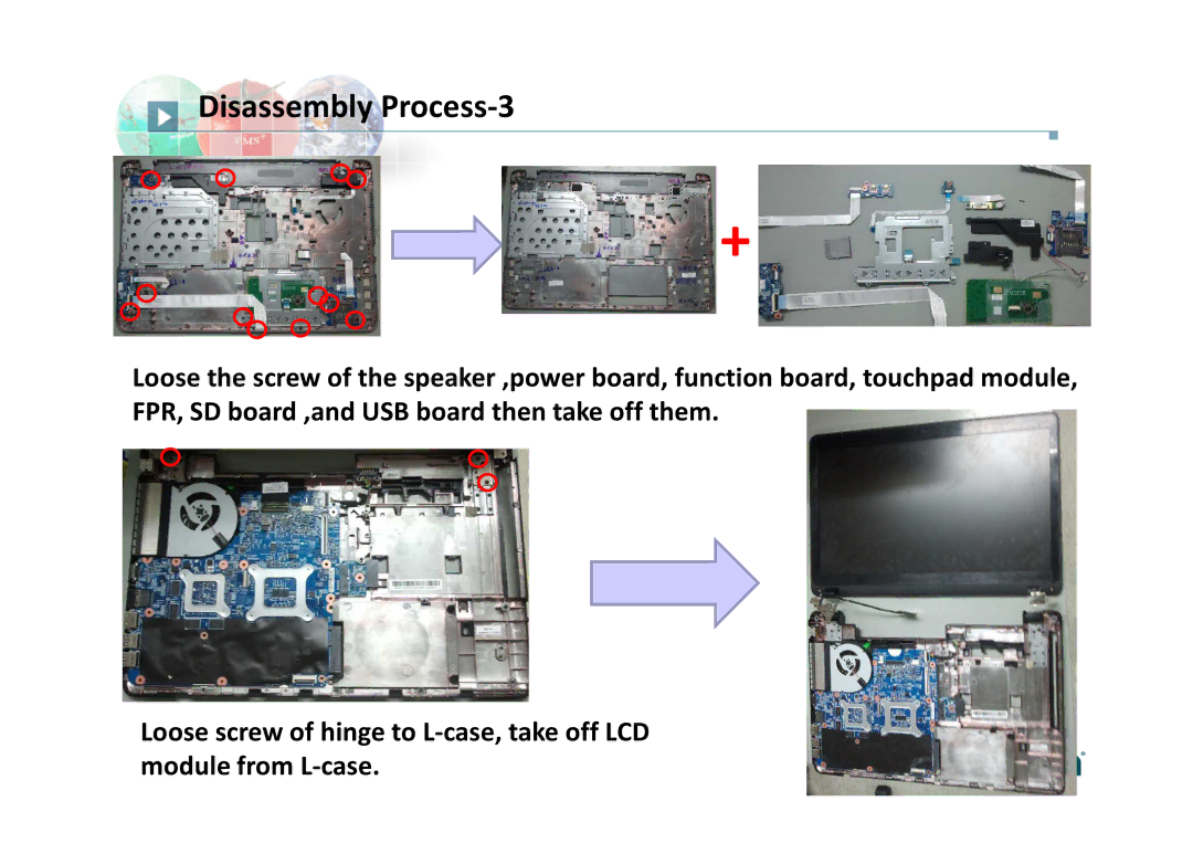 HP 450 G1 manual Disassembly Process-3 