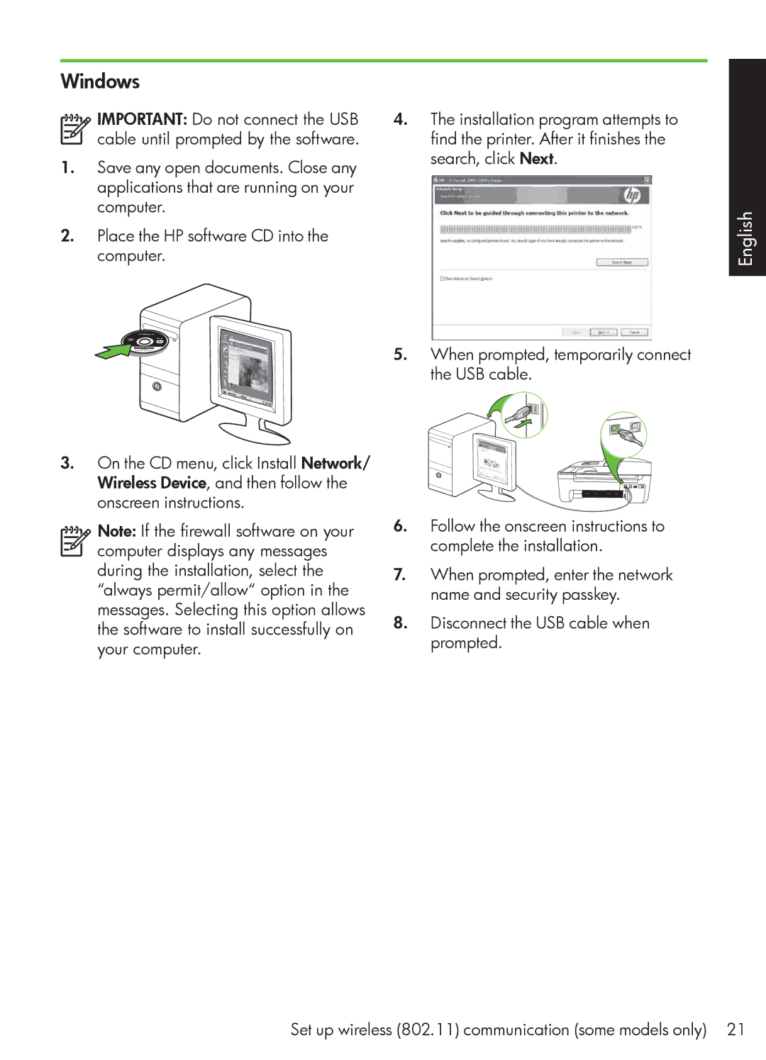 HP 4500 - G510a manual Windows 