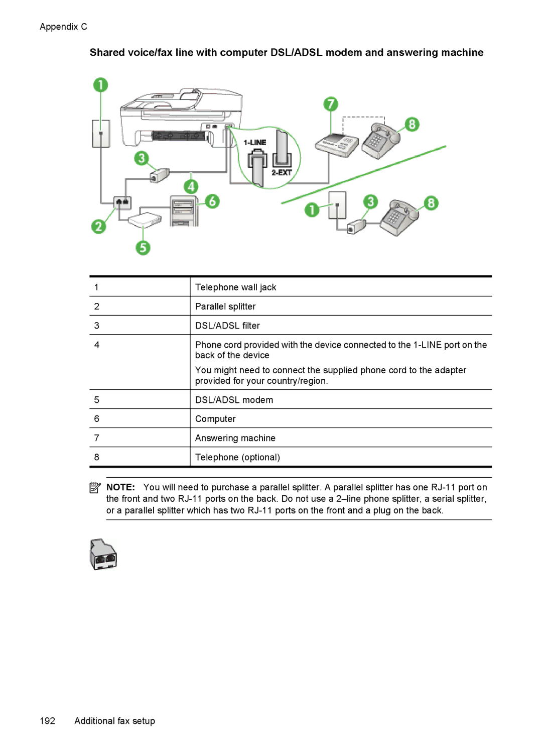 HP 4500 - K7 manual Appendix C 