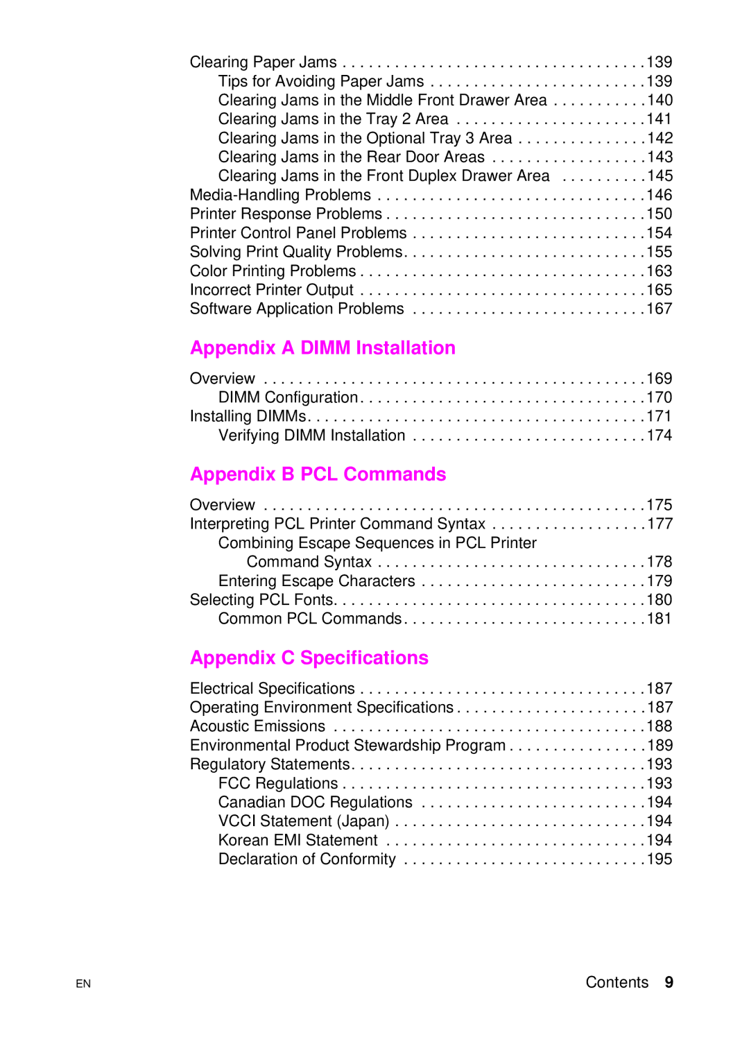 HP 4500 DN manual Appendix a Dimm Installation 