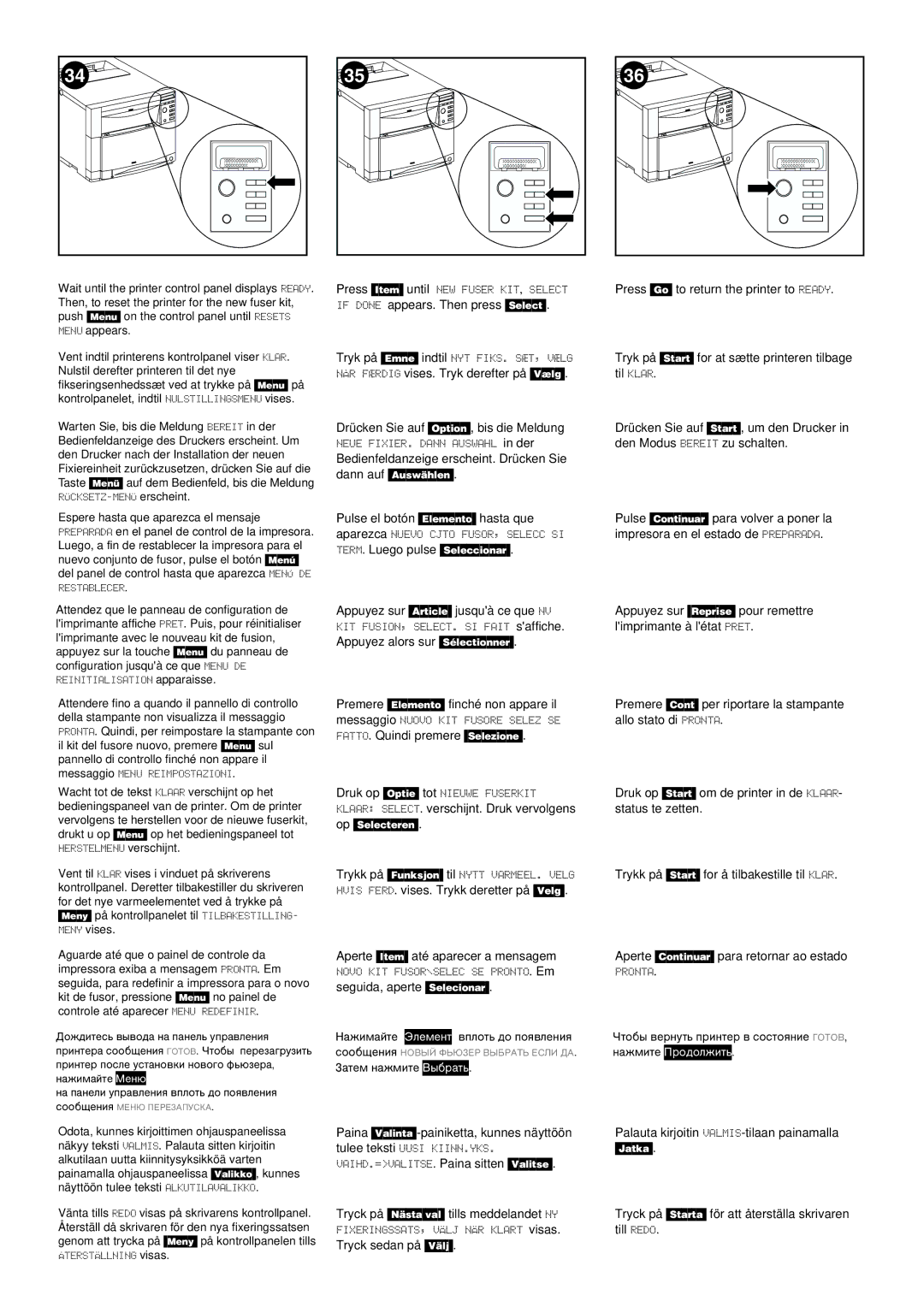 HP 4500 manual Pronta 