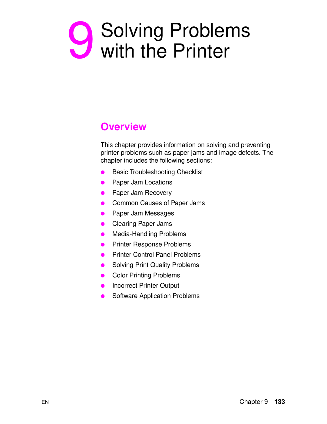 HP 4500DN manual Solving Problems with the Printer 