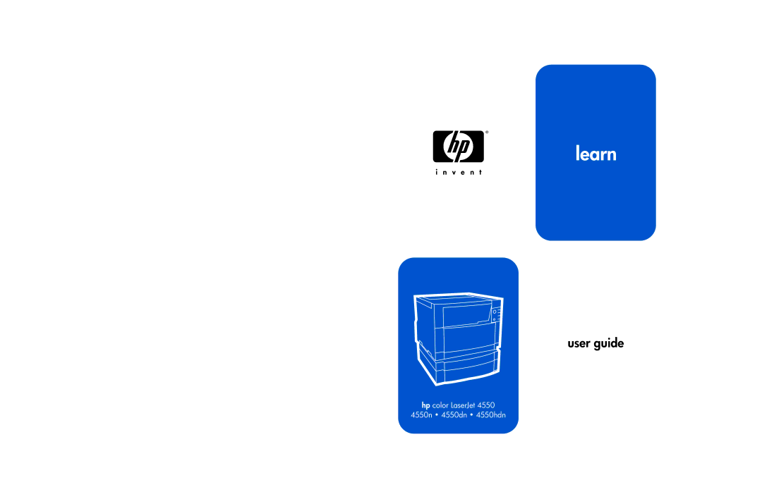 HP 4550N, 4550DN, 4550HDN manual Learn 