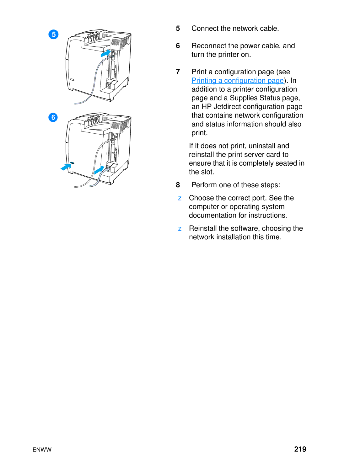 HP 4600hdn 4600n manual 219 