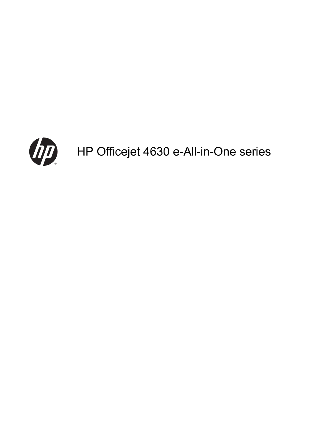 HP 4632, 4635 manual HP Officejet 4630 e-All-in-One series 