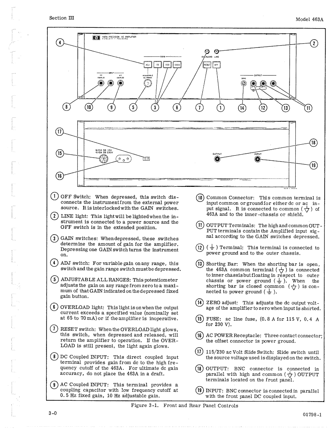 HP 463A manual 