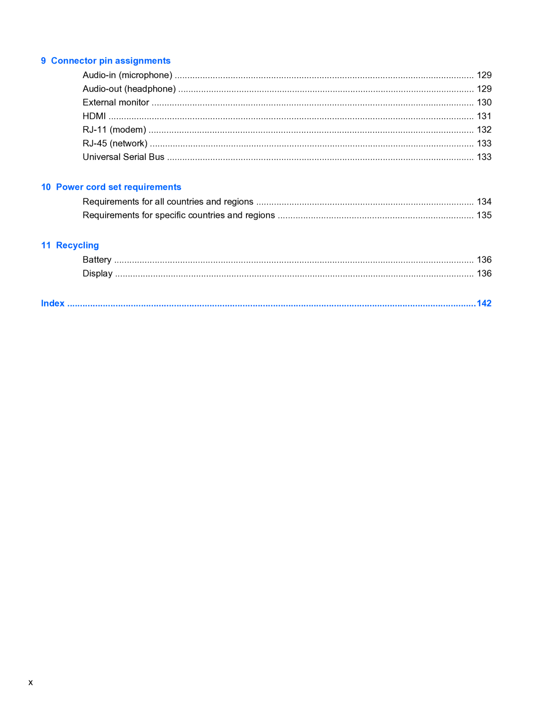 HP 4710S manual Recycling 