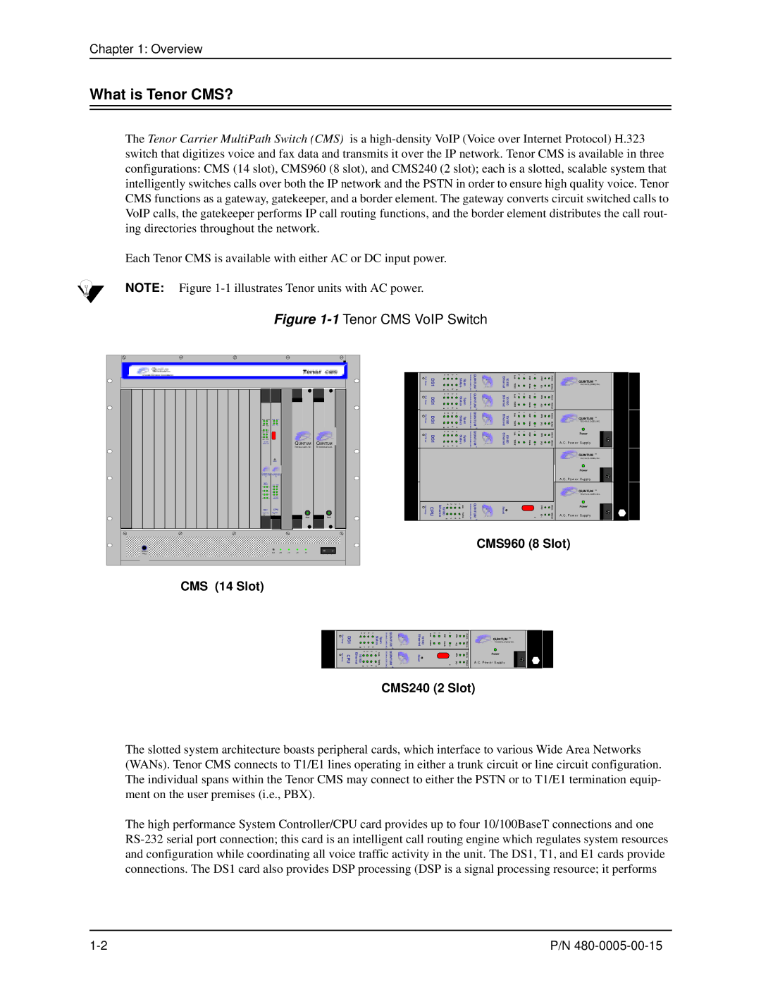 HP 480-0005-00-15 manual What is Tenor CMS?, Overview 