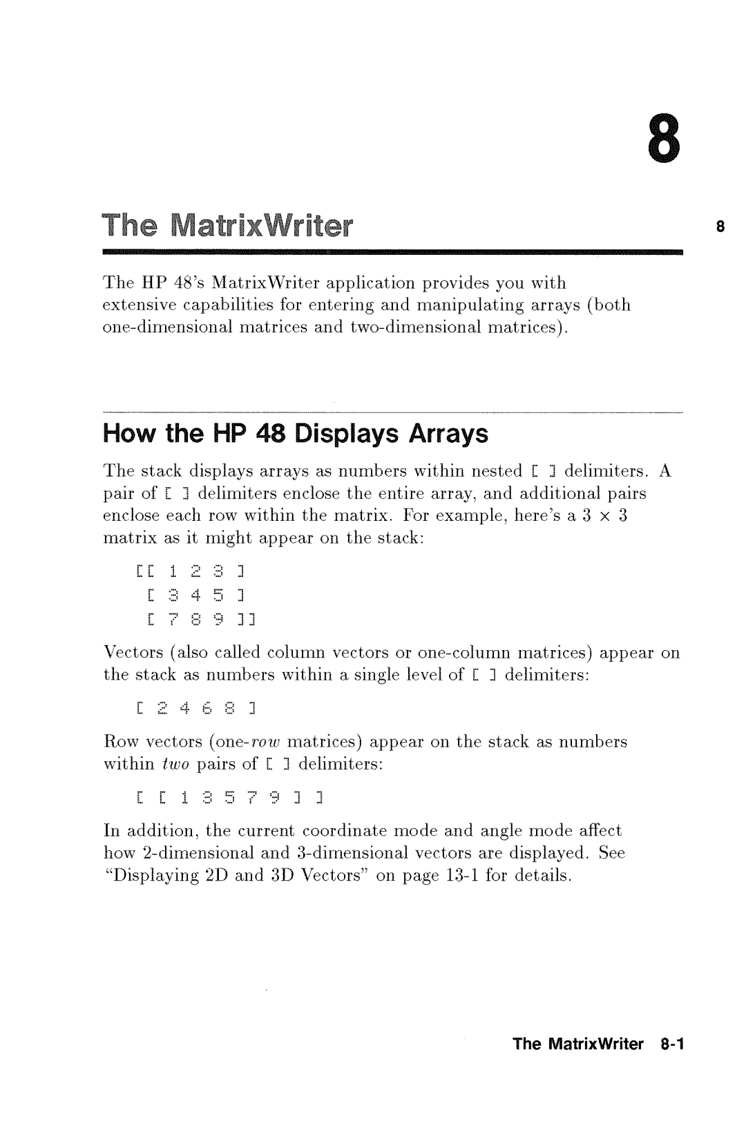 HP 48gx Graphing manual 