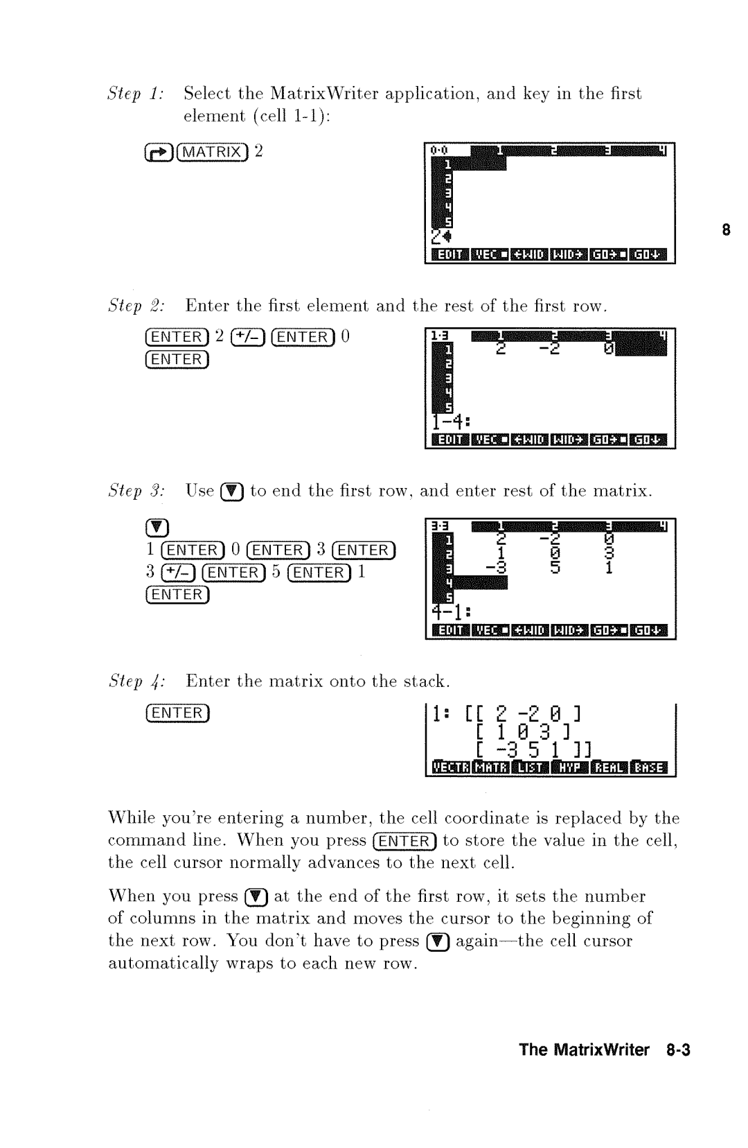 HP 48gx Graphing manual 