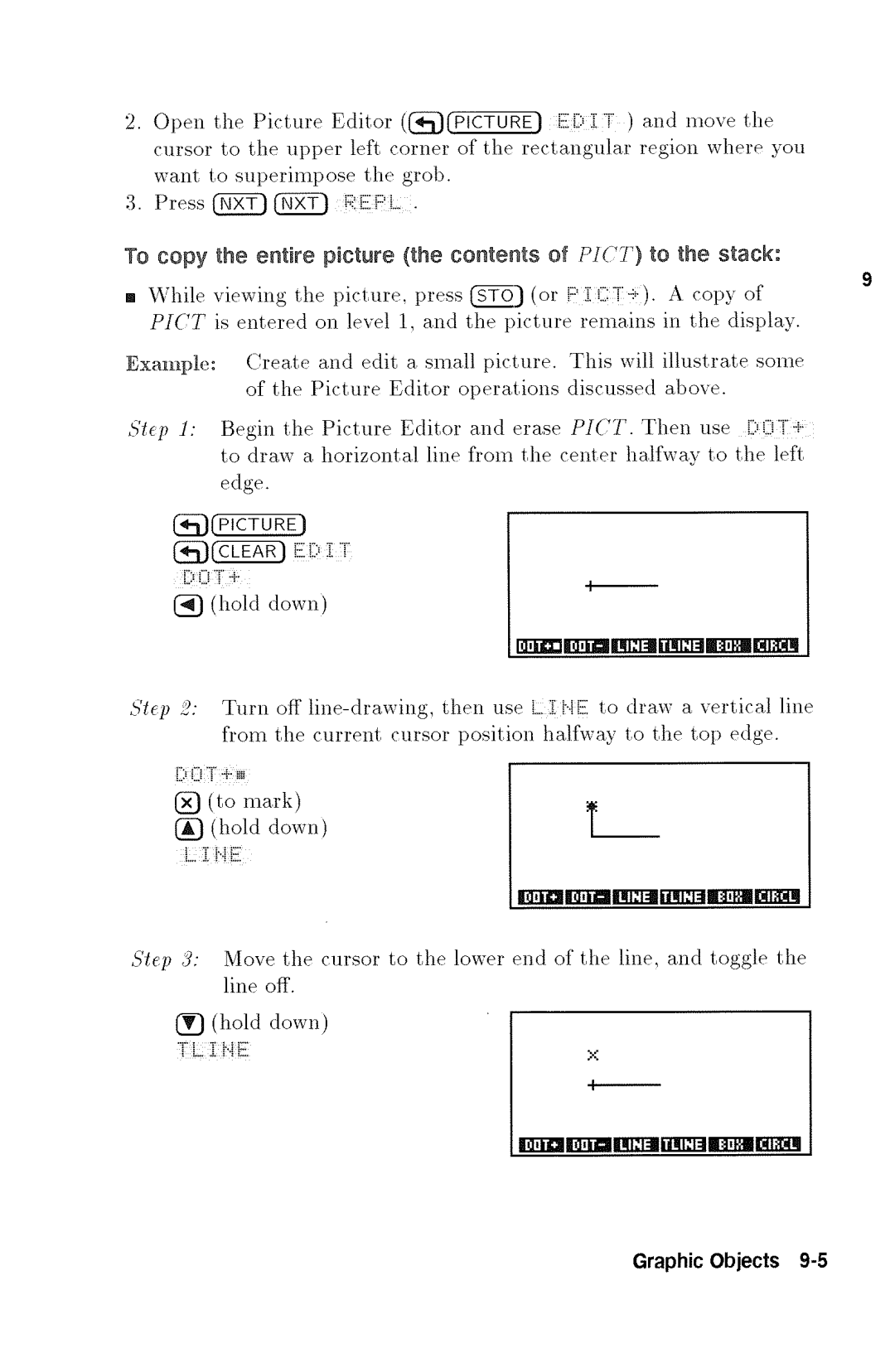 HP 48gx Graphing manual 