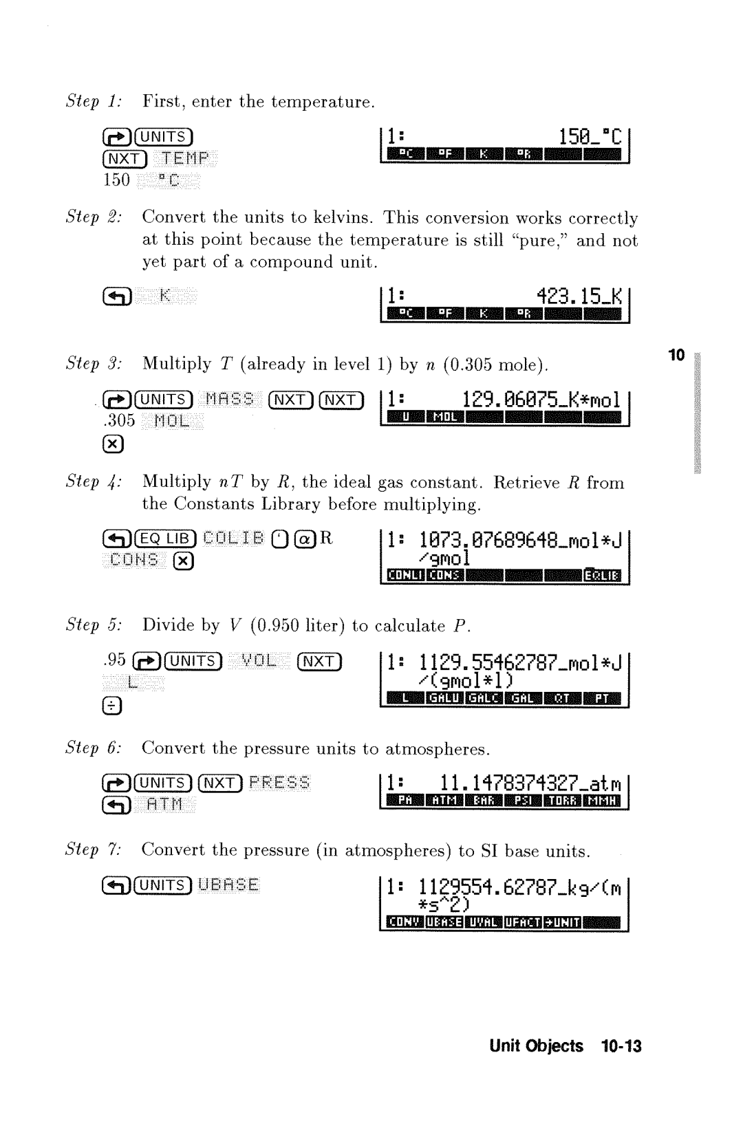 HP 48gx Graphing manual 